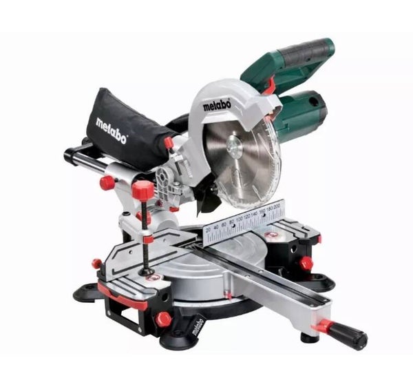 Scie à onglets radiale METABO 1700W Ø216mm - Avec lame et accessoires - KGSV 216 M