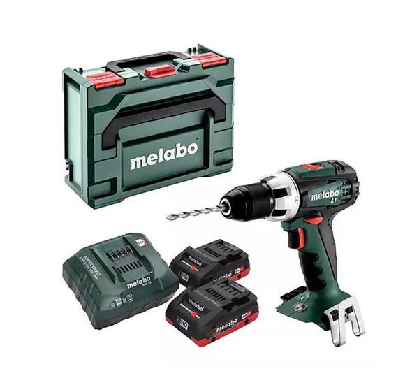Perceuse visseuse BS 18V - METABO - avec 2 batteries 18V 4,0 Ah - chargeur - coffret - 602102800