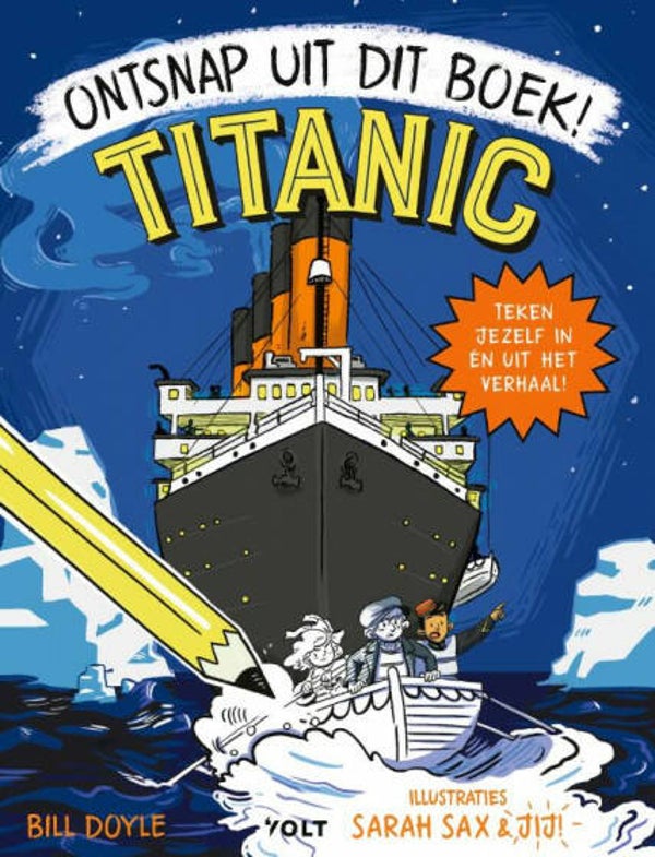 Ontsnap uit dit boek TITANIC