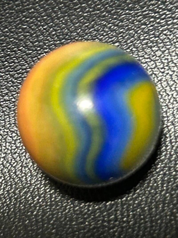 Beautiful Layered Sand CAC Dual Pontil 9.7 17mm