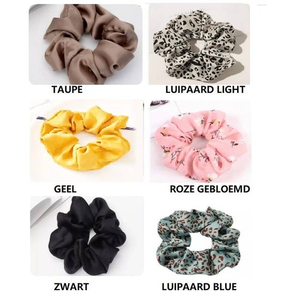 Scrunchie Zijde