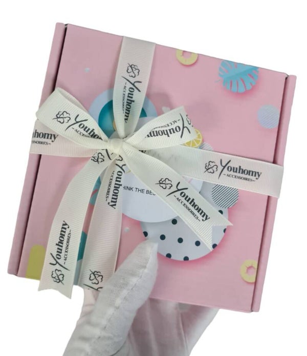 Cadeau doos (L) ROZE -p. stuk