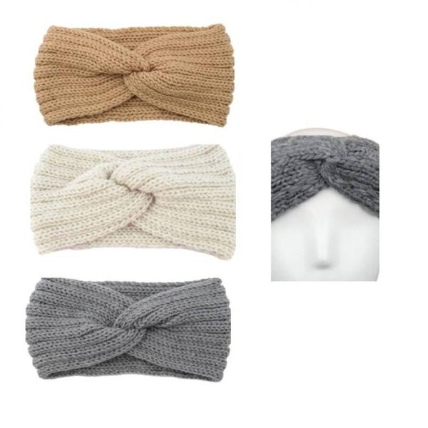 Hoofdband/ Oorwarmers Wol Acryl| 20x10 CM Per stuk