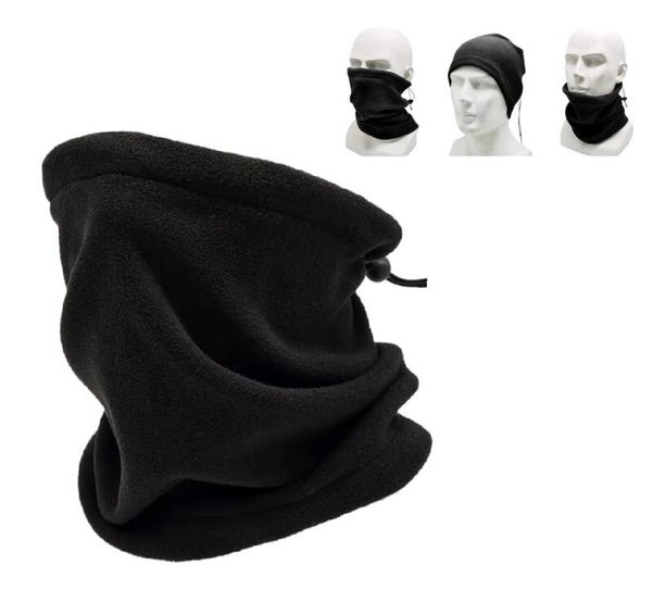 Col sjaal- Unisex Zwart