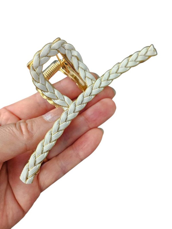 haarklem goud - Sierklem-Metaal