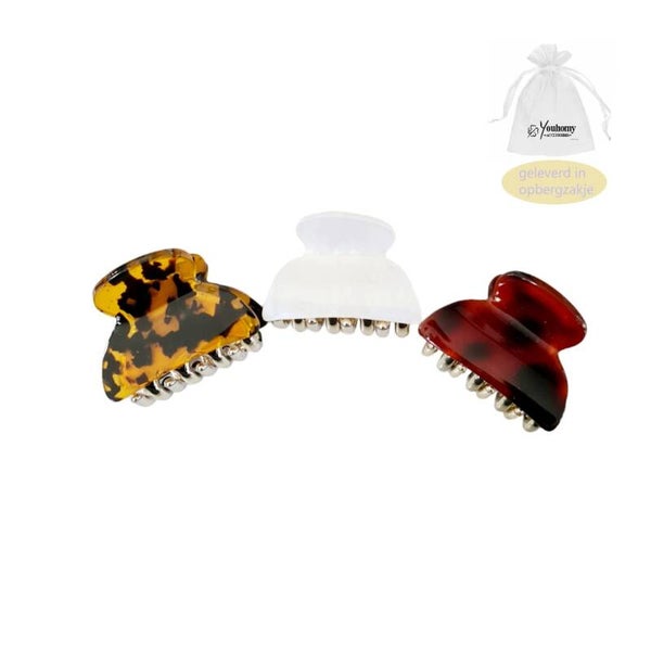 Kleine haarklemmen set 3 stuks