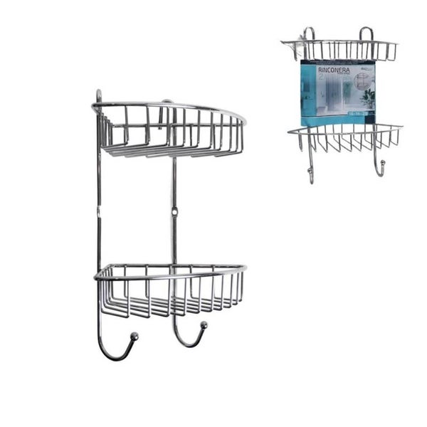 Hoek Doucherek 2 Laags hangend 29 cm