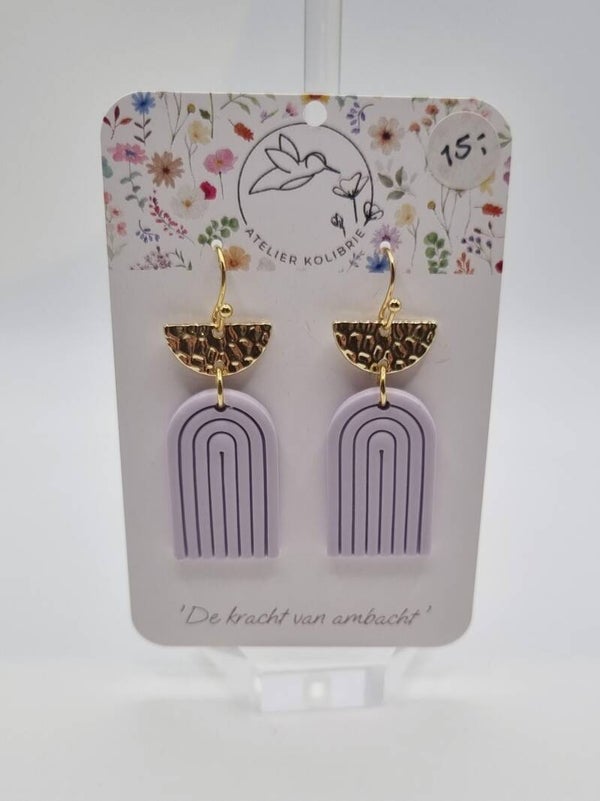Oorhanger Valeria | Lavendel