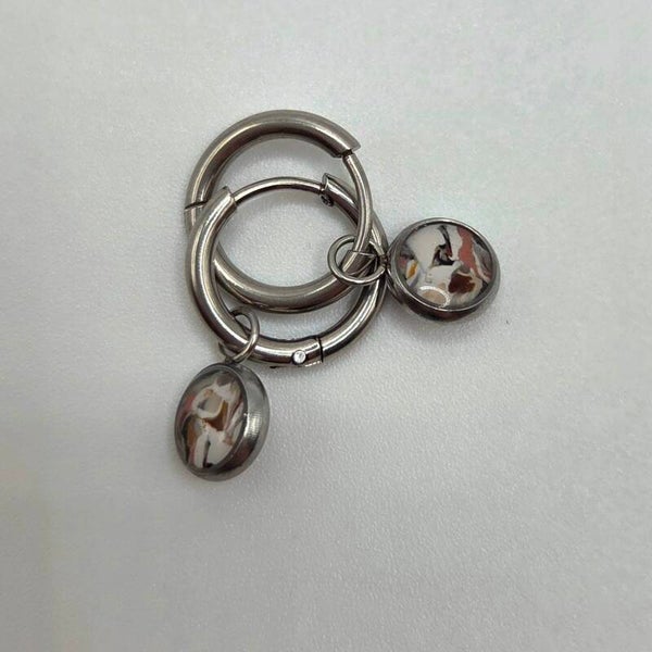 Oorbel | Harper 2.0 | Doorleefd bos