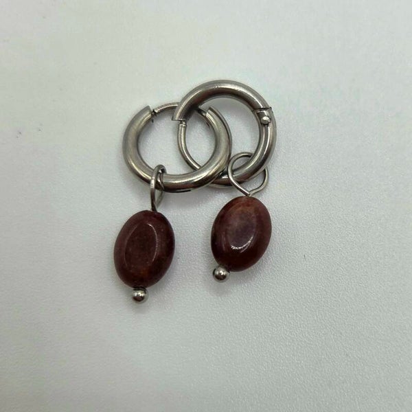 Oorbel | loewe | Bruine jaspis