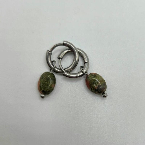 Oorbel | loewe | Unakite