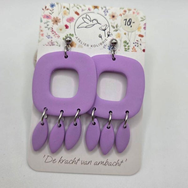 Oorhanger Gracia | Zilver- of Goudkleurig Stainless Steel