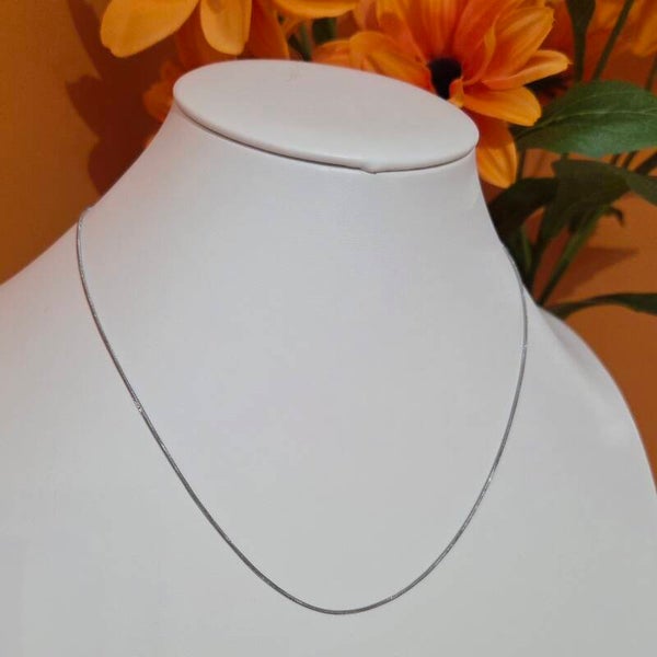 Zilverkleurig Stainless steel - snake ketting