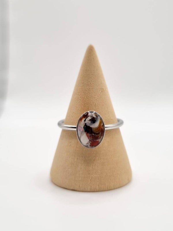 Verstelbare ring | ellips - Forest Walk