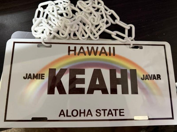 Personalized License Plate