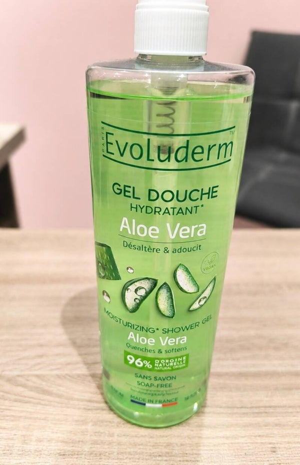 gel douche evoluderm