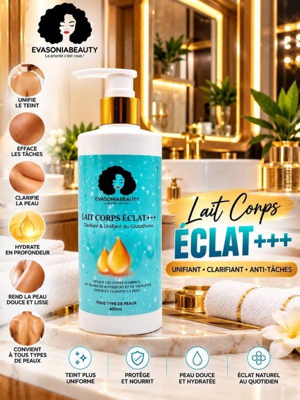 LAIT CORPS ECLAT+++ CLARIFIANT & UNIFIANT