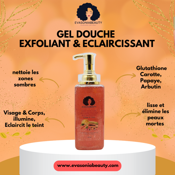 GEL DOUCHE ECLAIRCISSANT & EXFOLIANT
