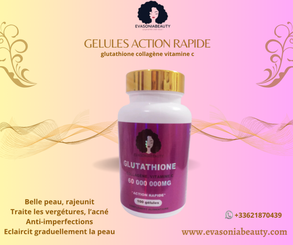 GELULES ACTION RAPIDE ECLAIRCISSANTS 60 000 OO0MG