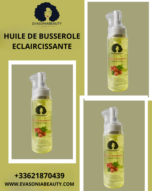 HUILE DE BUSSEROLE ECLAIRCISSANTE