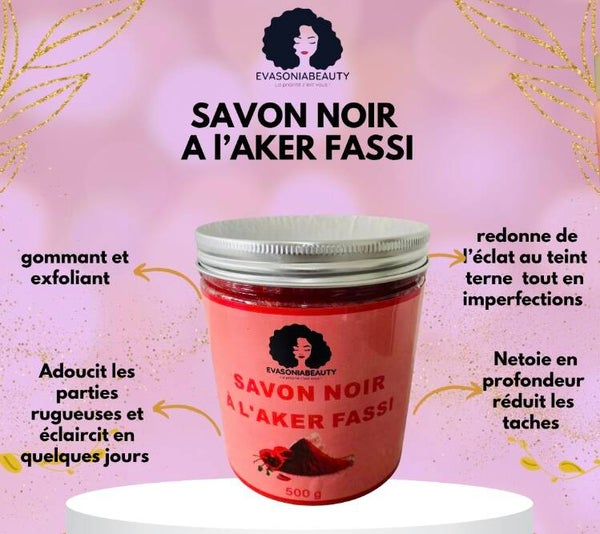 SAVON NOIR A L' AKER FASSI ECLAIRCISSANT