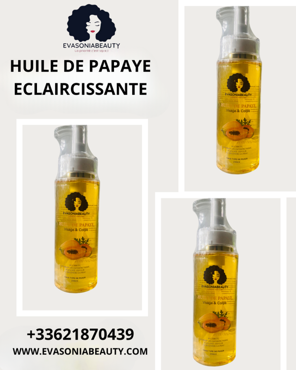 HUILE DE PAPAYE ECLAIRCISSANTE