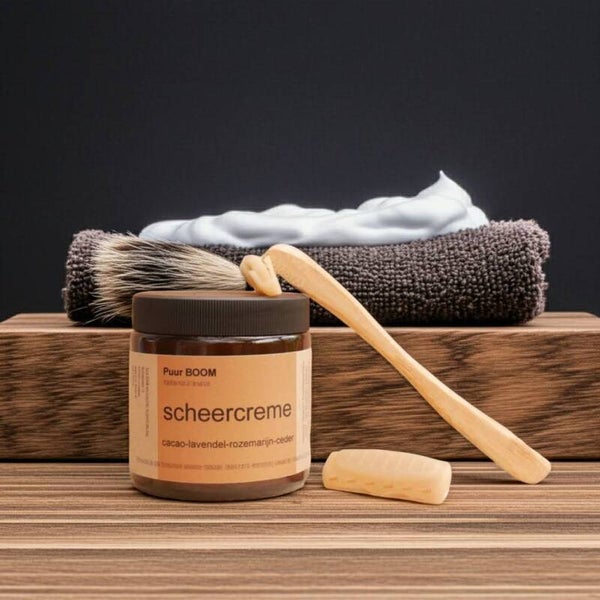 Kado dames/heren scheercréme en scheermes