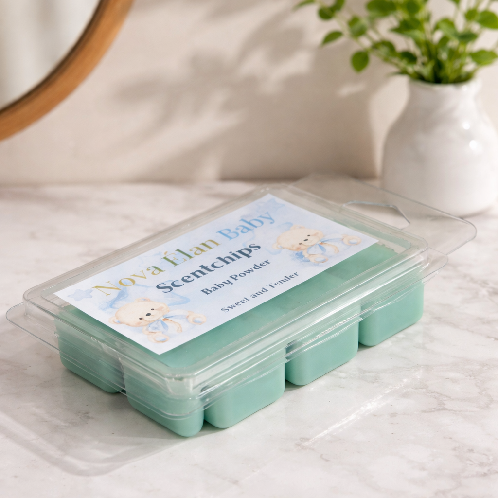 Waxmelts Baby Powder blauw