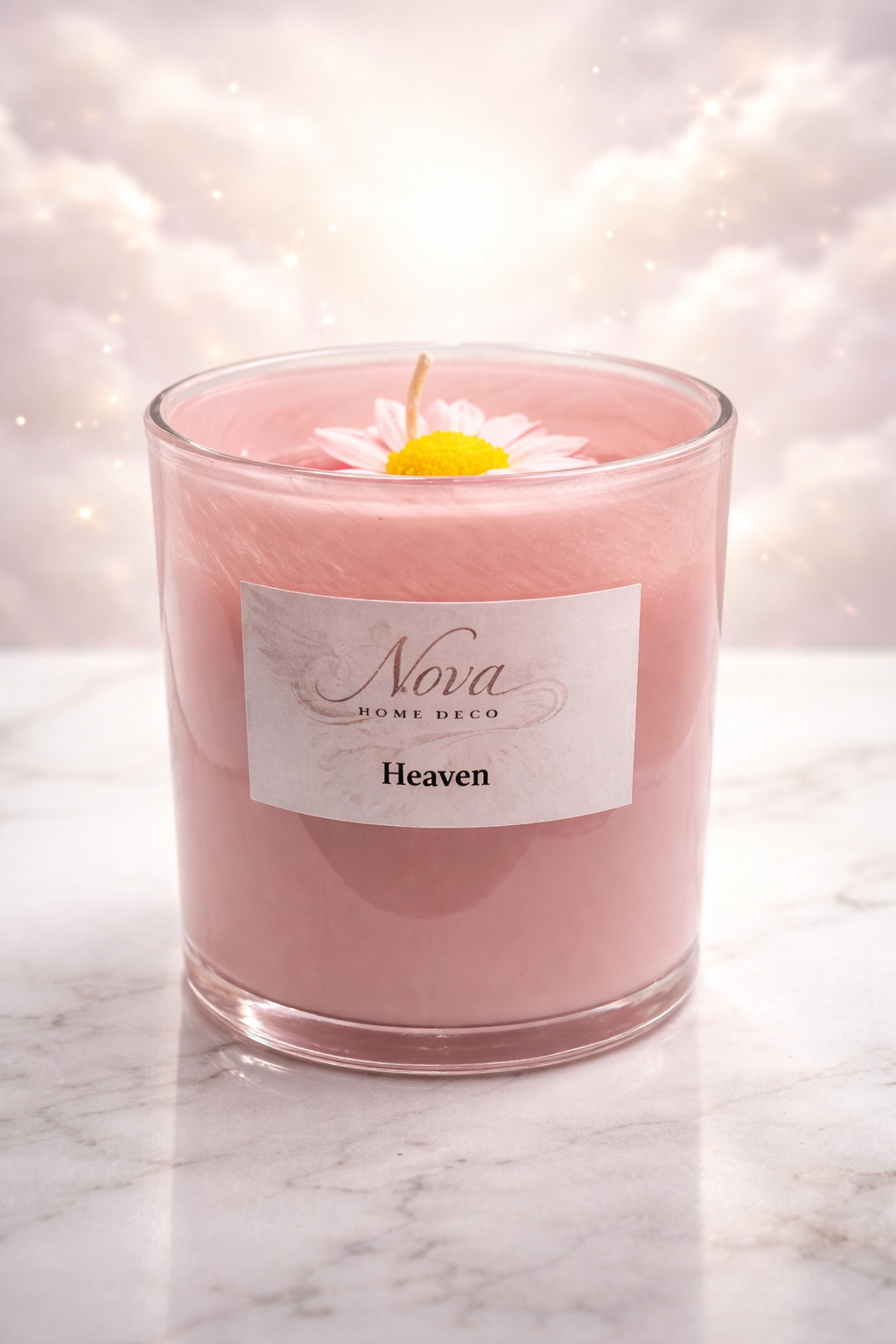 Home Deco glas roze