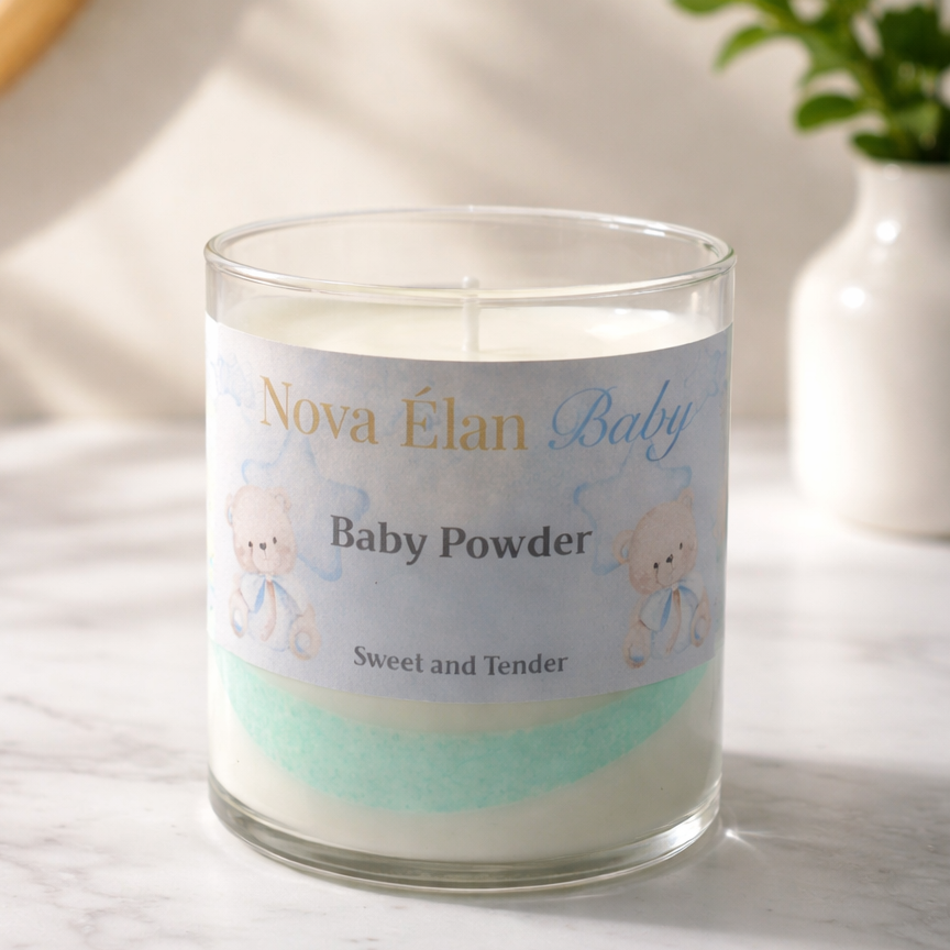 Baby Candles Blauw 20 cl