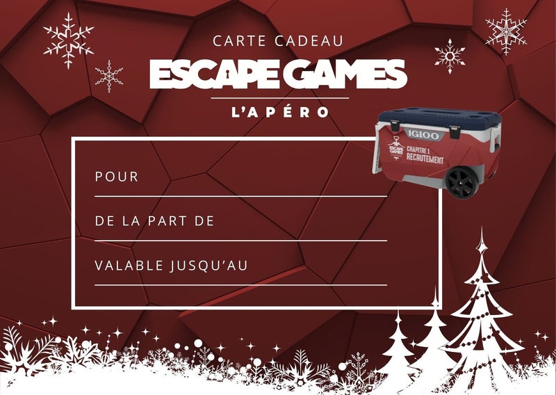 Carte cadeau Escape Game Cognac Carte cadeau Escape Game Cognac