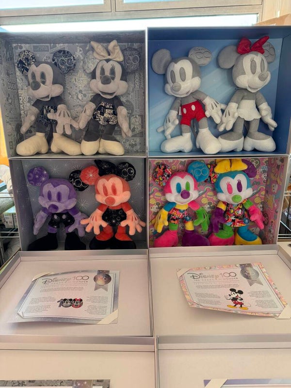 DISNEY 100 YEARS  Plüschfiguren / Sammlerfiguren 33 CM/Limitierte Sammleredition