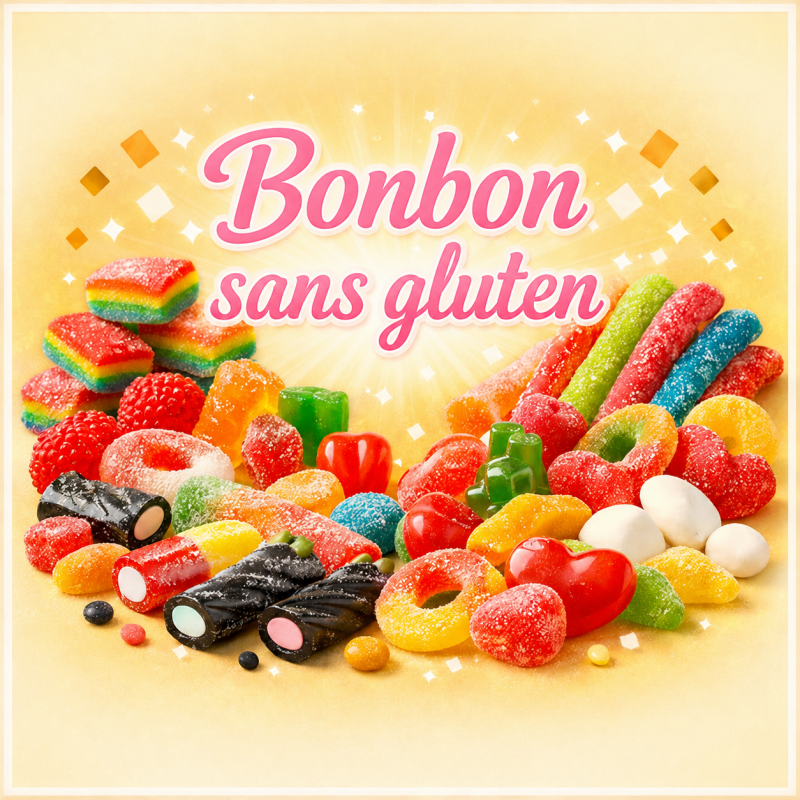 Bonbons sans gluten