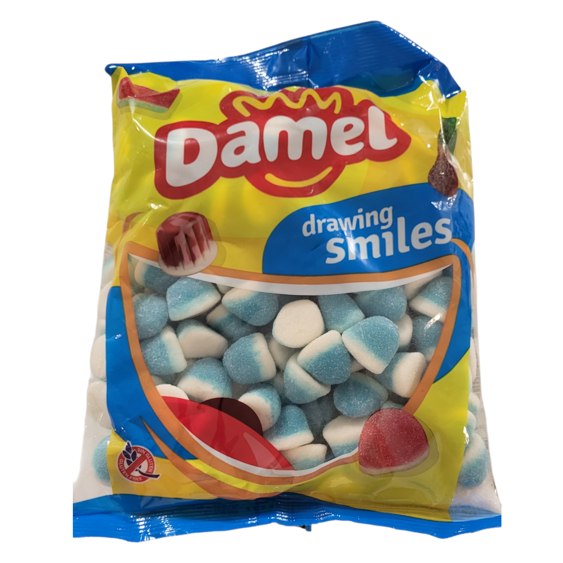 DAMEL : Bisous bleu sucré-  Halal -  Sans gluten - 1 kilo