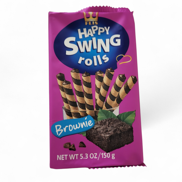 Happy swing rolls brownie