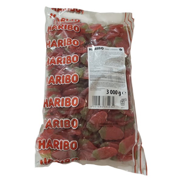 HARIBO : Fraise géante -  3 kilos