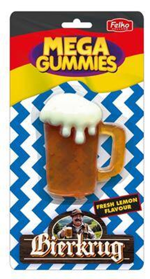 FELKO : Mega gummies german beer - 1 pièce