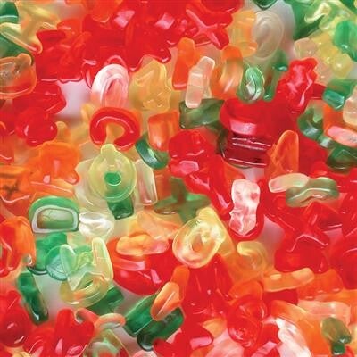 HARIBO : Chiffre et lettre
