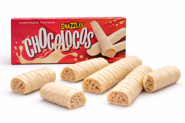 Chocolocos : Barres biscuitées enrobées de chocolat blanc