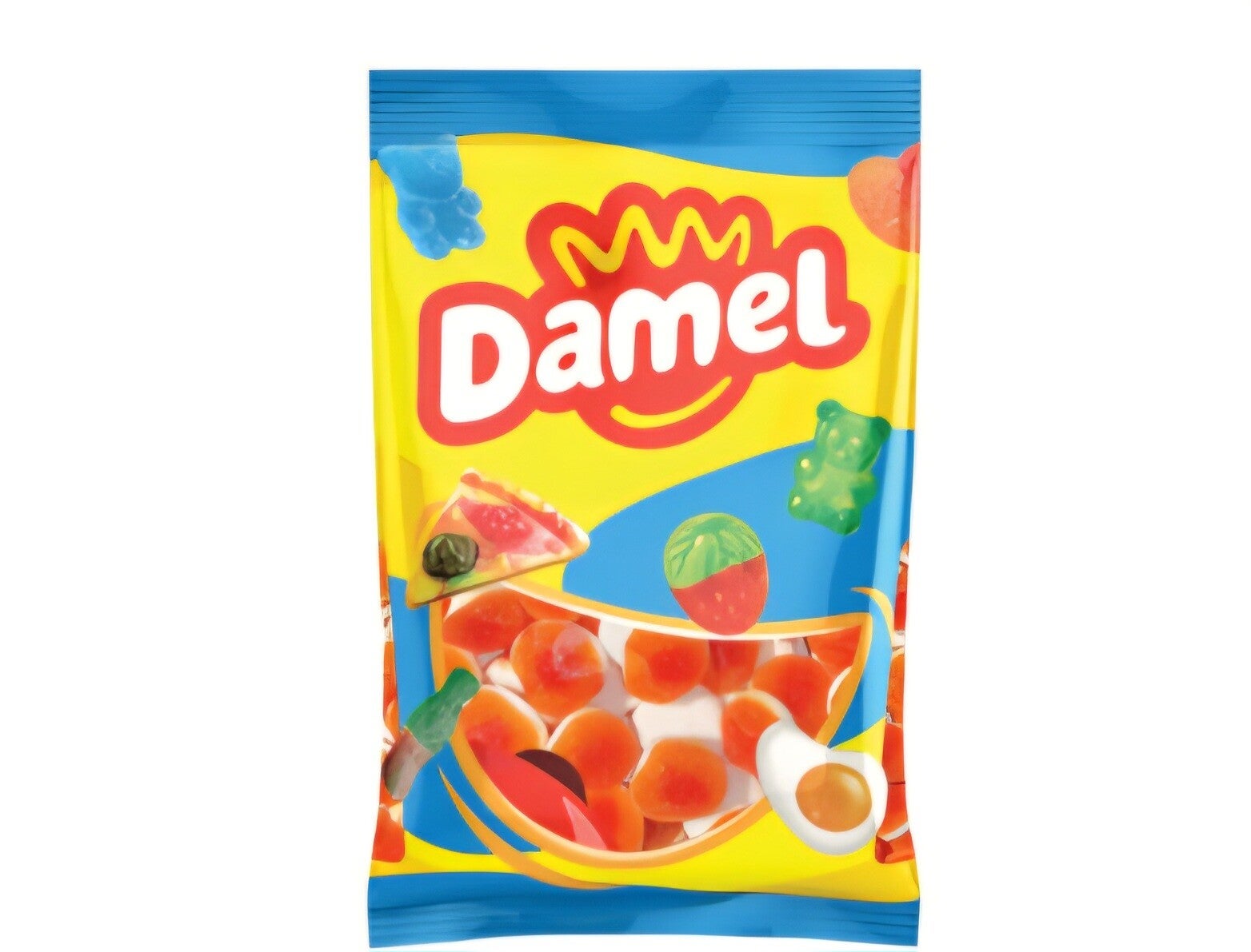 DAMEL : Pêche fourrée - Halal - Sans gluten - 1 kilo