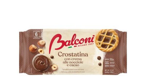 BALCONI : Tartelette creme noisette 240g