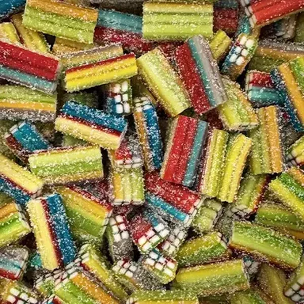 DULCEPLUS : Brique multicolore acide - Halal