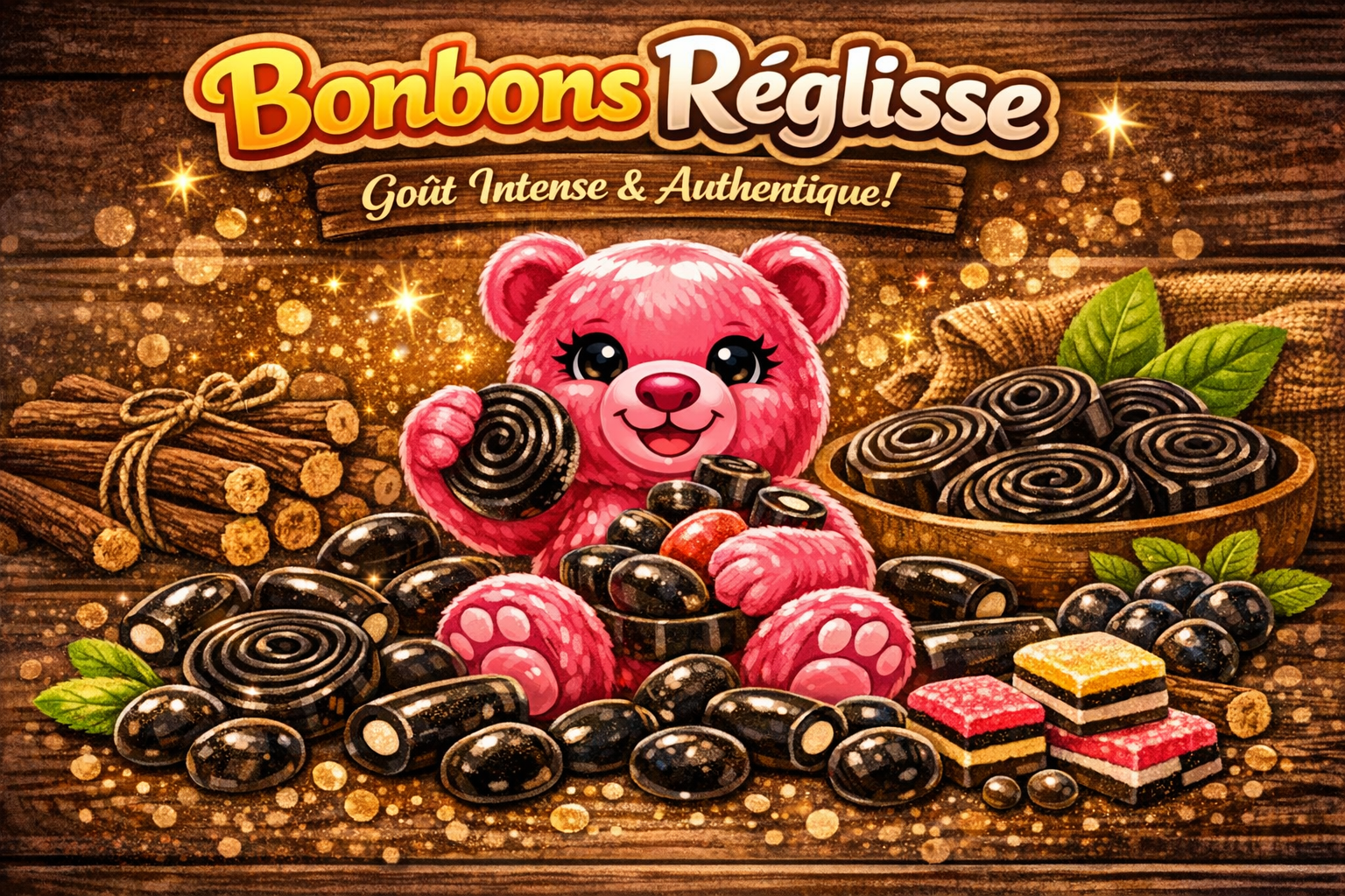 BONBON REGLISSE EN VRAC