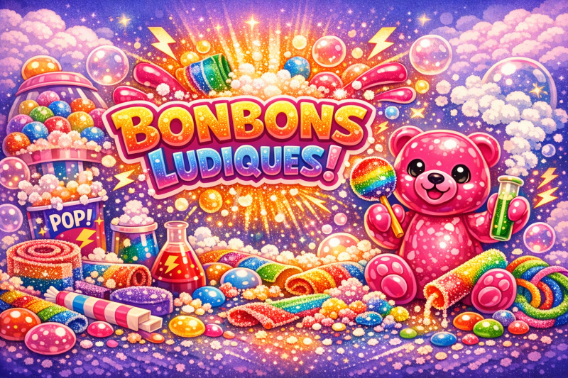 bonbon luf=dique bonbon jouet