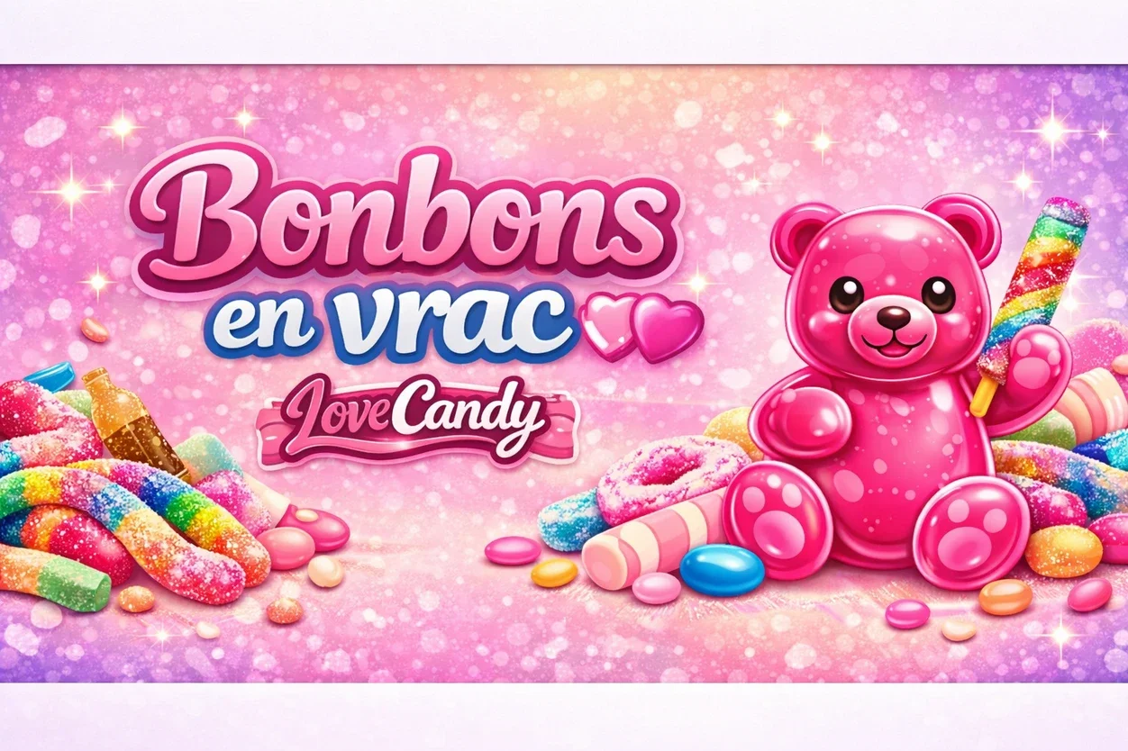 Bonbon en vrac à petit prix chez lovecandy