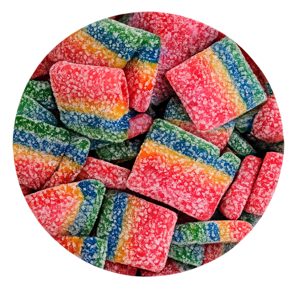 DAMEL : Cintas multicolore sucré - Halal - 100g