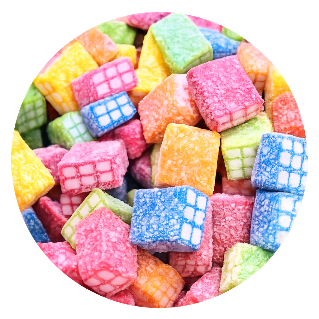 DAMEL : Brique couleur sucré - Halal - 100g