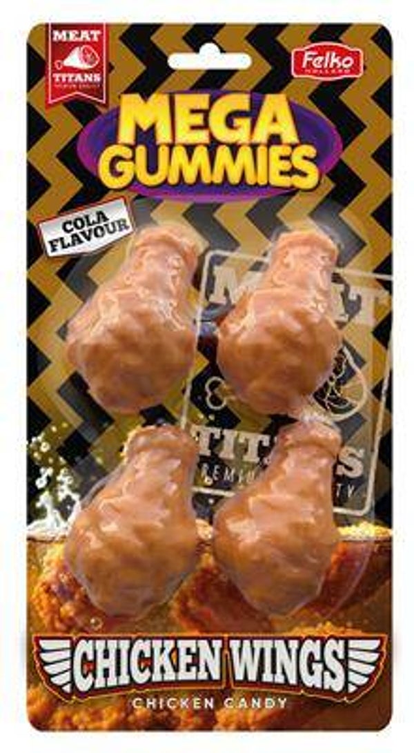 FELKO : Mega gummies - Chicken Wings - 1 pièce