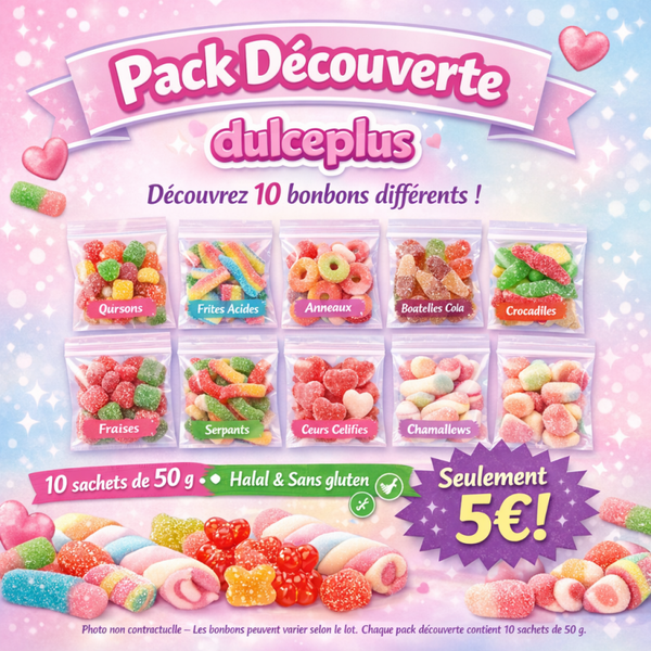 PACK DECOUVERTE DULCEPLUS