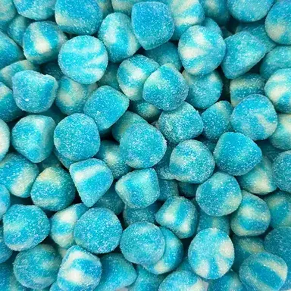 DULCEPLUS : Bisou twist bleu sucré - Halal - Sans gluten